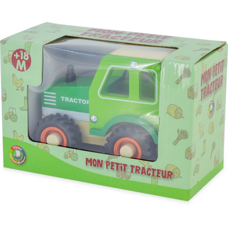 tracteurvert3  jooloo ulysse couleur d'enfance tracteur vert